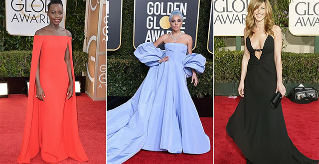 The red carpet for the Golden Globe Awards will be seen live on the E!